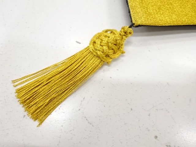  綴れ　笠松模様織り出し　袱紗大小セット